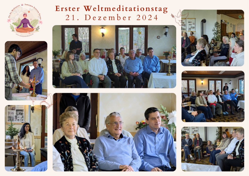 Weltmeditationstag im Samarpan Zentrum Europa